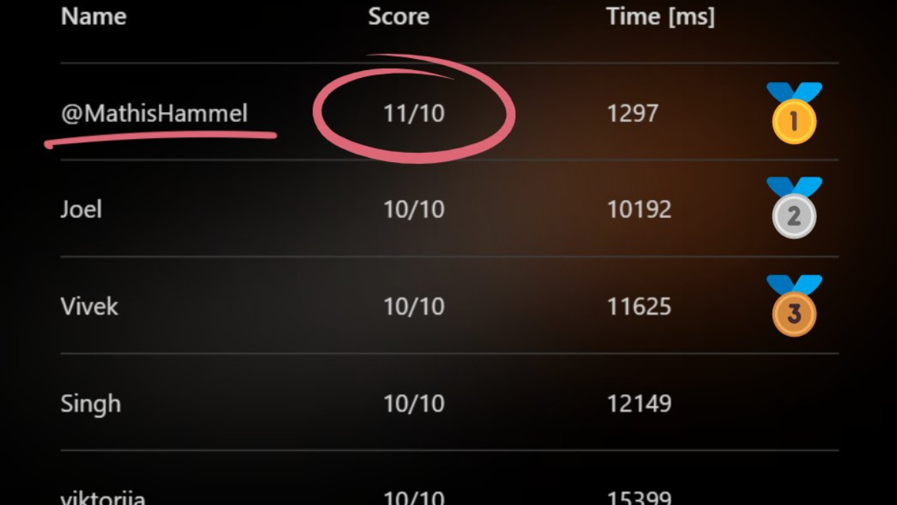 Exploiter une faille de sécurité pour gagner un quiz de code